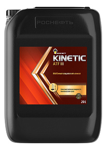 Масло трансмиссионное для автоматических коробок передач Роснефть  Kinetic ATF III   Канистра  20  л фото
