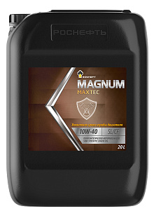 Масло моторное Роснефть  Magnum Maxtec   10W-40 Канистра   20  л фото