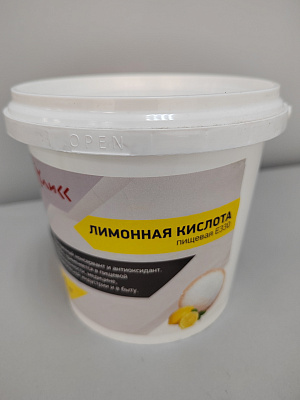 Кислота лимонная моногидрат пищевая, не менее 99,5%, фасовка 1 кг фото 2