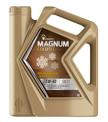 Масло моторное  Роснефть  Magnum Coldtec   5W-40 Канистра    5  л фото