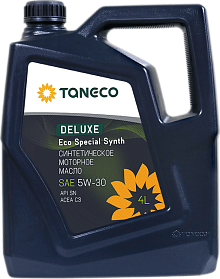 Масло моторное TANECO    DeLuxe Eco Special Synth C3   5W-30 Канистра    4  л фото