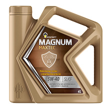 Масло моторное Роснефть  Magnum Maxtec   5W-40 Канистра    4  л фото