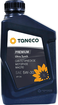 Масло моторное  TANECO    Premium Ultra Synth   5W-30 Канистра    1  л фото 1