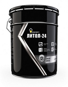 Смазка Литол-24 Роснефть   Литол-24   Ведро мет 18 кг фото