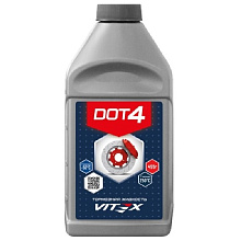 Тормозная жидкость ДОТ-4  Vitex  Канистра 0,455 кг фото