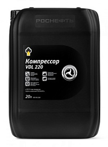 Масло компрессорное Роснефть Compressor оптом с доставкой по России Масло компрессорное Роснефть  Compressor VDL  220  Канистра   20  л фото