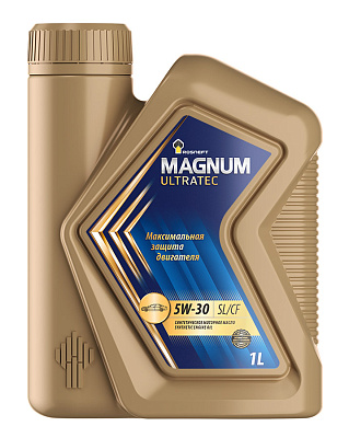 Масло моторное  Роснефть  Magnum Ultratec   5W-30 Канистра    1  л фото 1