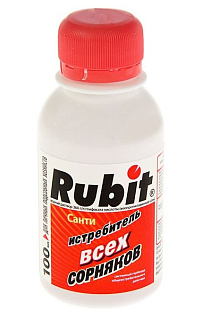 Гербицид сплошного действия РУБИТ оптом с доставкой по России Гербицид сплошного действия РУБИТ САНТИ Флакон    1  л фото