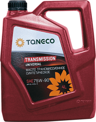 Масло трансмиссионное TANECO    Transmission Universal   75W-90 Канистра    4  л фото 1