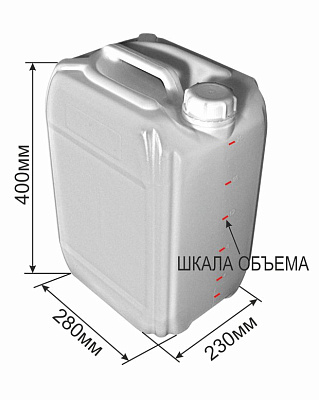 Канистра П/Э 21.5л фото 1