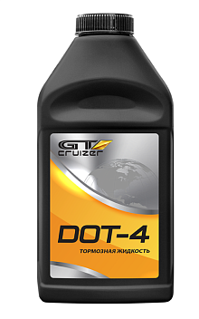 Тормозная жидкость ДОТ-4  BTX GT-Cruizer Канистра 0,455 кг фото