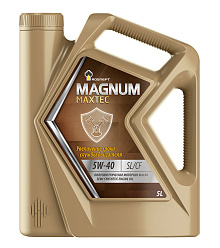 Масло моторное Роснефть  Magnum Maxtec   5W-40 Канистра    5  л фото