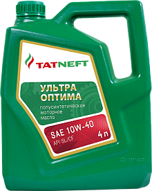 Масло моторное Татнефть   Ультра Оптима   10W-40 Канистра    4  л фото