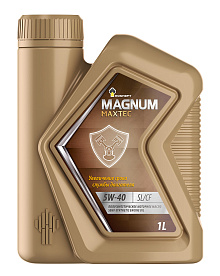 Масло моторное Роснефть  Magnum Maxtec   5W-40 Канистра    1  л фото