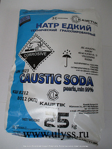 Натр едкий гранулированный (Сода каустическая), Каустик фото
