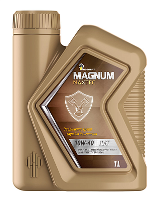 Масло моторное  Роснефть  Magnum Maxtec   10W-40 Канистра    1  л фото 1