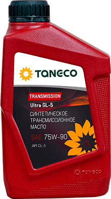 Масло трансмиссионное TANECO    Transmission Ultra   75W-90 Канистра    1  л фото