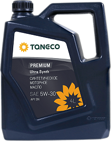 Масло моторное TANECO    Premium Ultra Synth   5W-30 Канистра    4  л фото